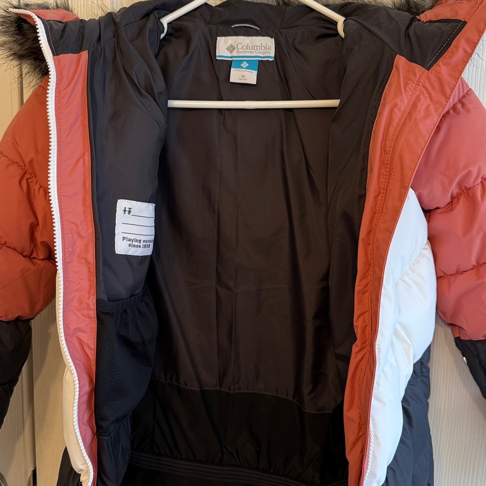 COLUMBIA Artic Blast Girls waterproof puffer coat M Medium - Picture 5 of 8